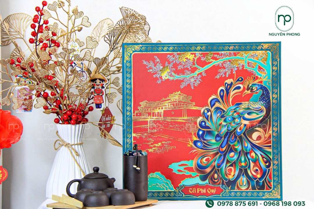 Mẫu hộp quà Tết có sẵn tại Nguyên Phong

